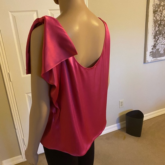 EUC St John silk asymmetrical blouse 14 - Picture 4 of 12